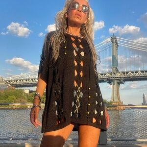 Oversized handmade tunic 💫